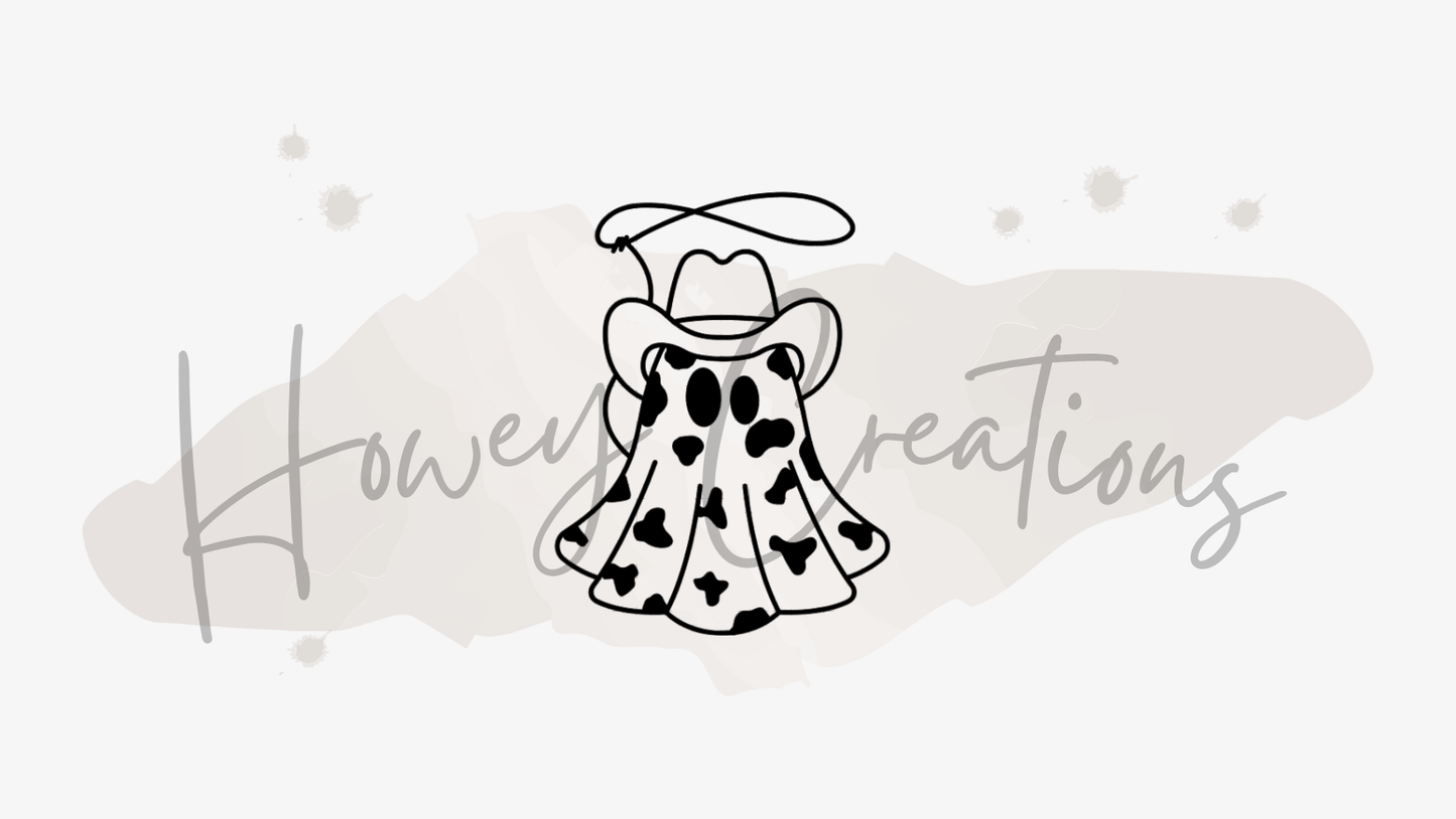 Cowboy Ghost Vinyl Decal