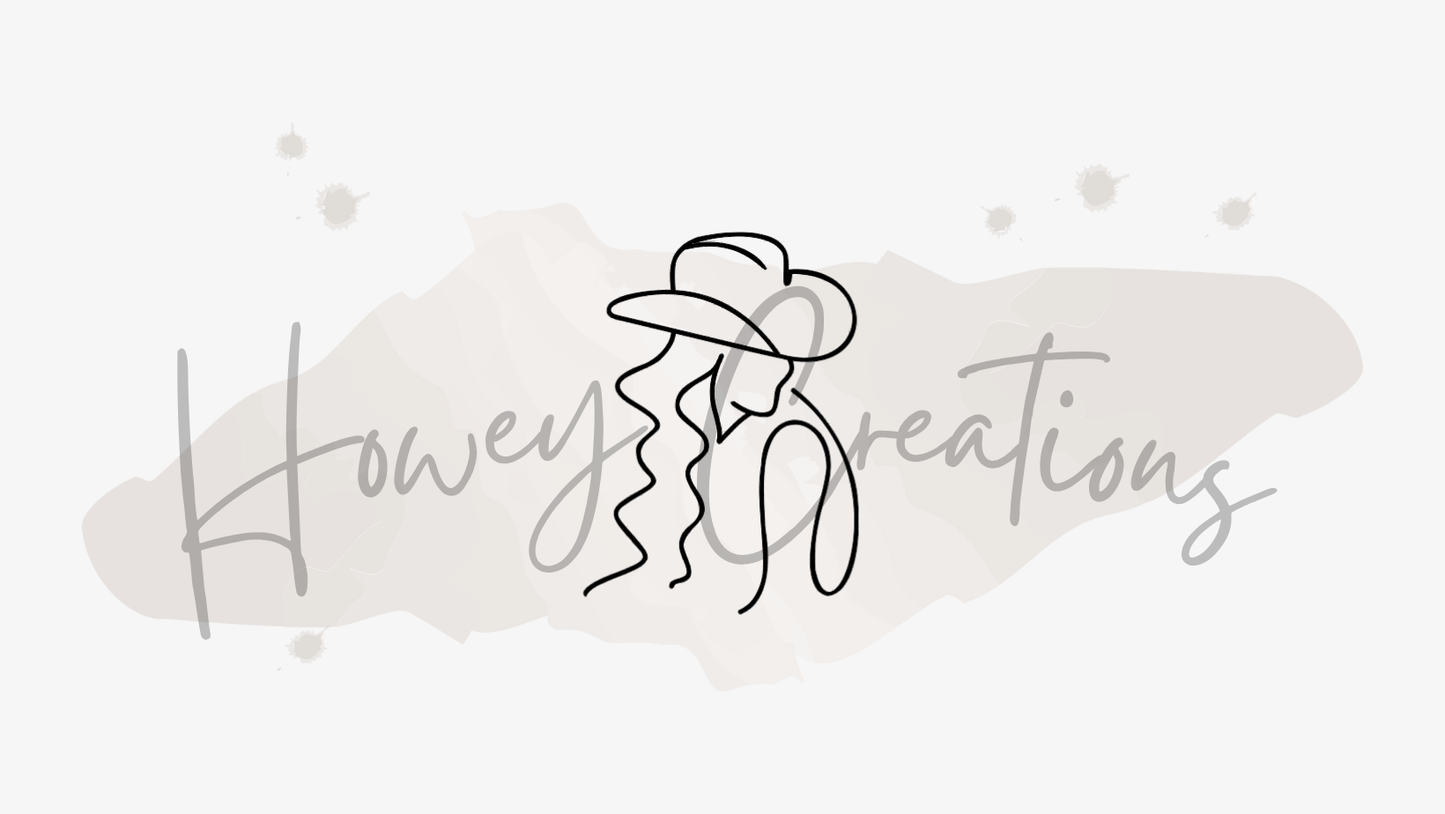 Cowgirl Outline Vinyl Decal