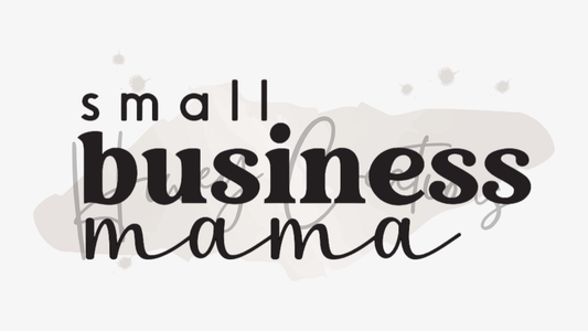Small Business Mama Vinyl Decal