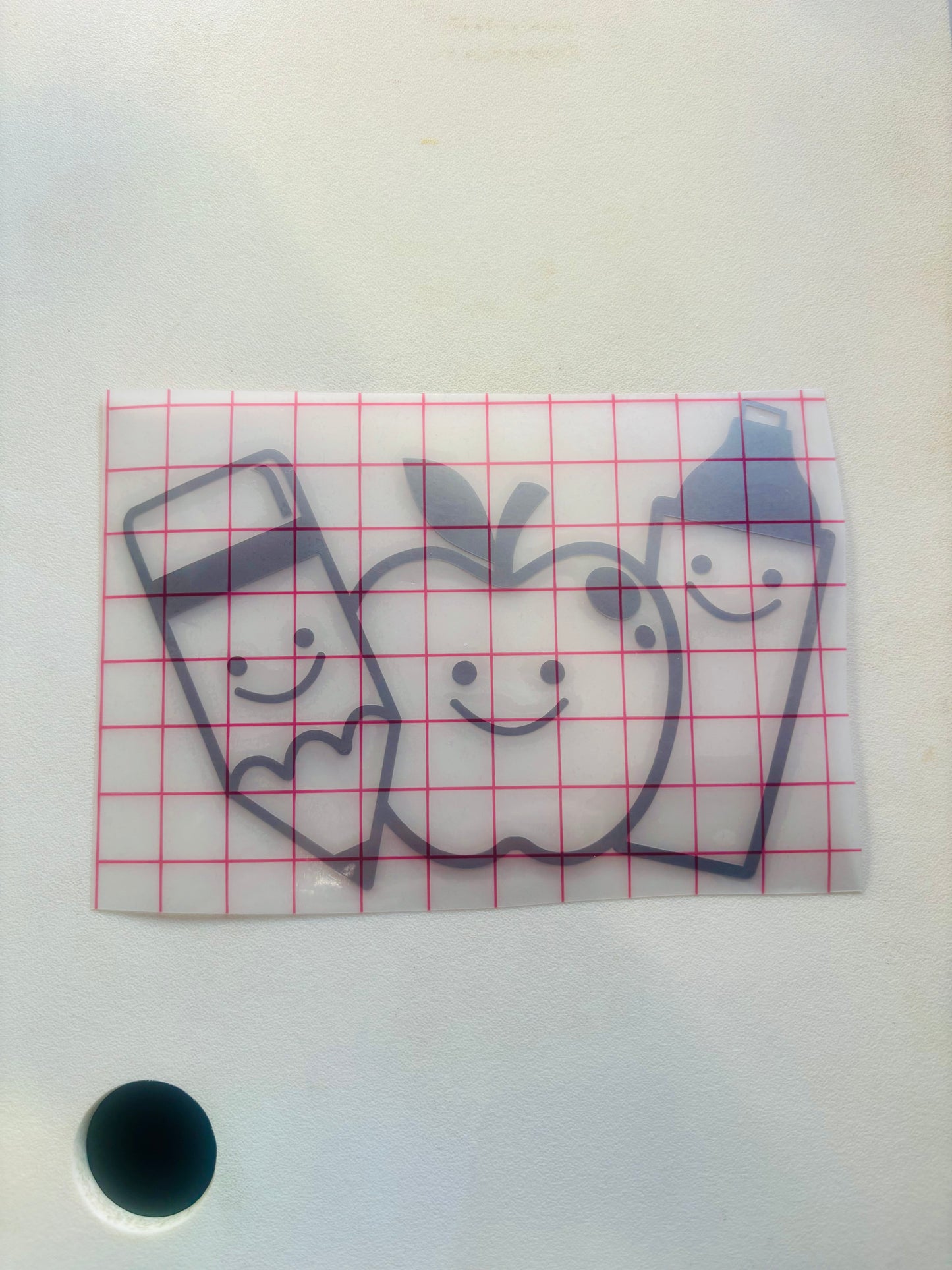 READY TO SHIP Pencil, Apple, & Marker Vinyl Decal