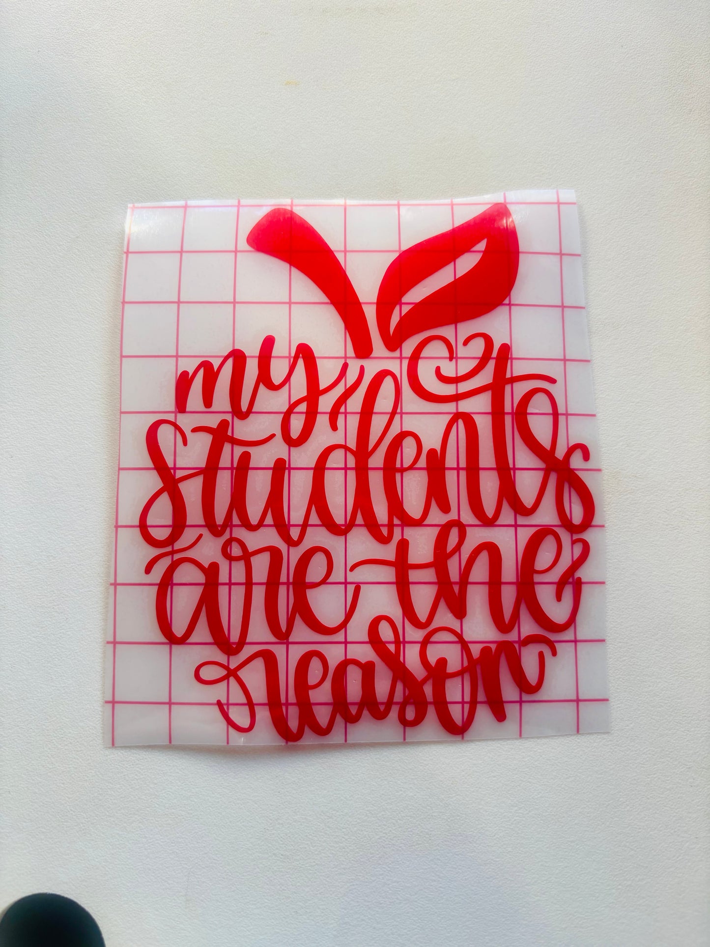 READY TO SHIP My Students Are The Reason Vinyl Decal