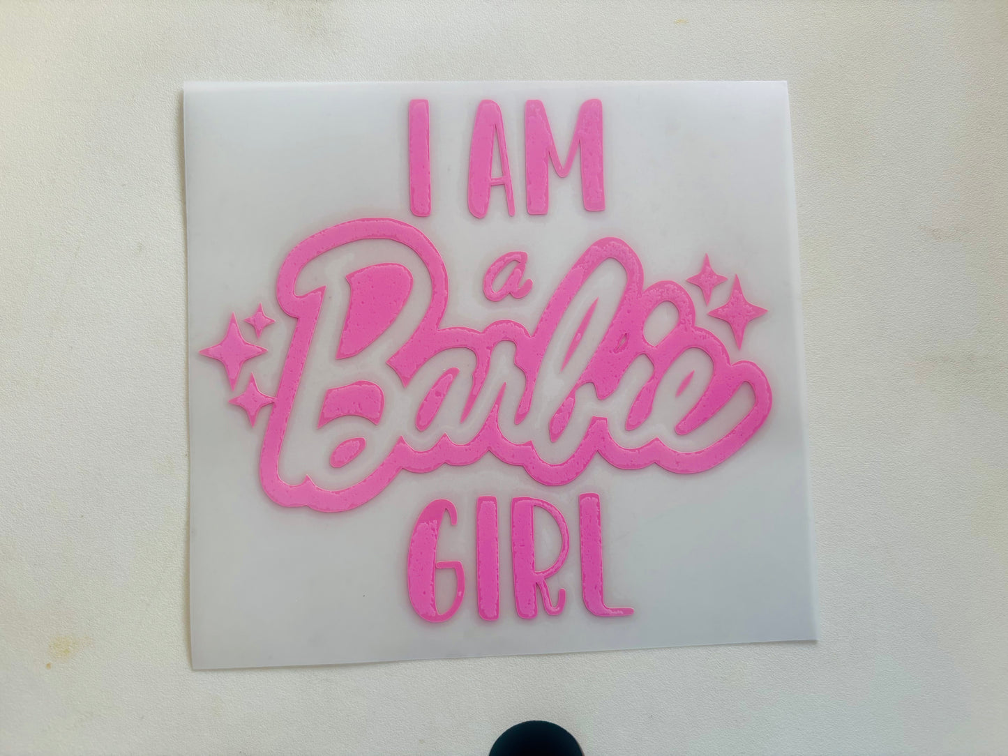 READY TO SHIP I Am A Barbie Girl Vinyl Decal