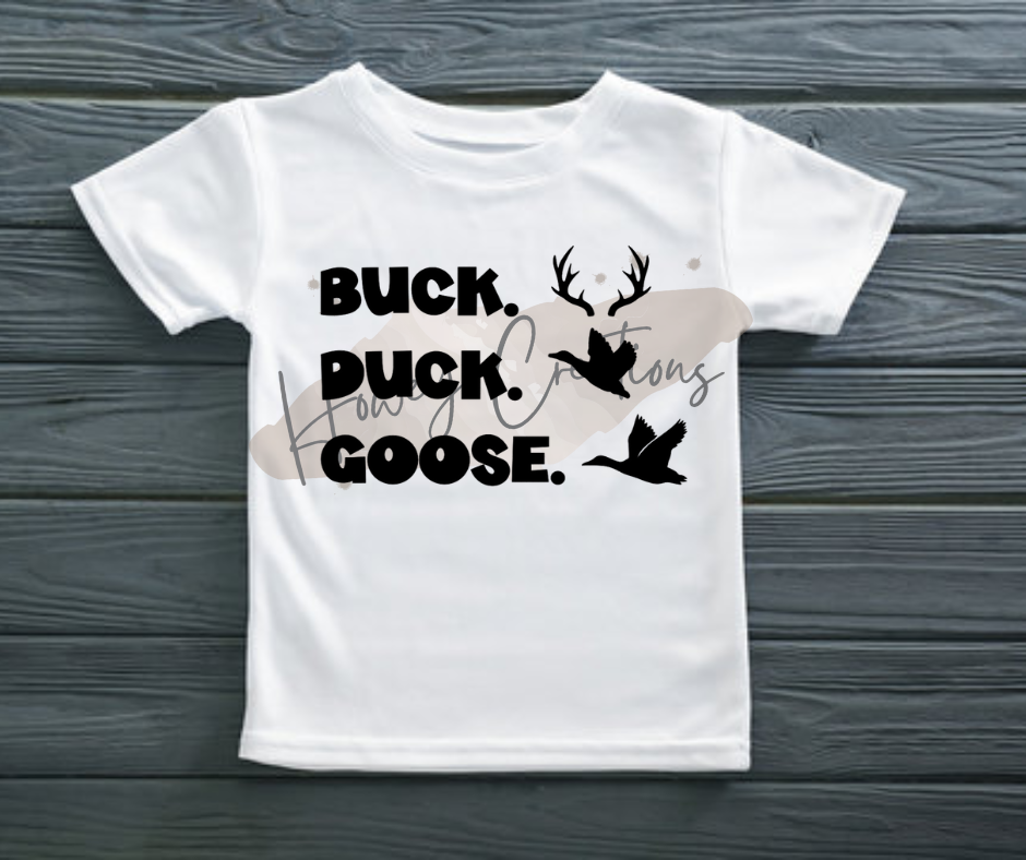 Buck Duck Goose Kids T-Shirt *PreOrder*