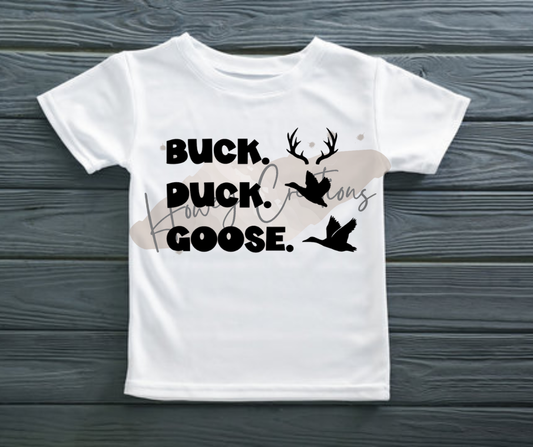 Buck Duck Goose Kids T-Shirt *PreOrder*
