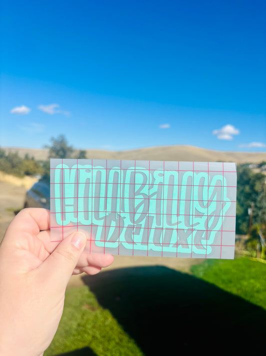 Hillbilly Deluxe Vinyl Decal