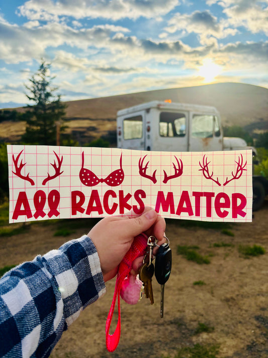 All Racks Matter Vinyl Decal