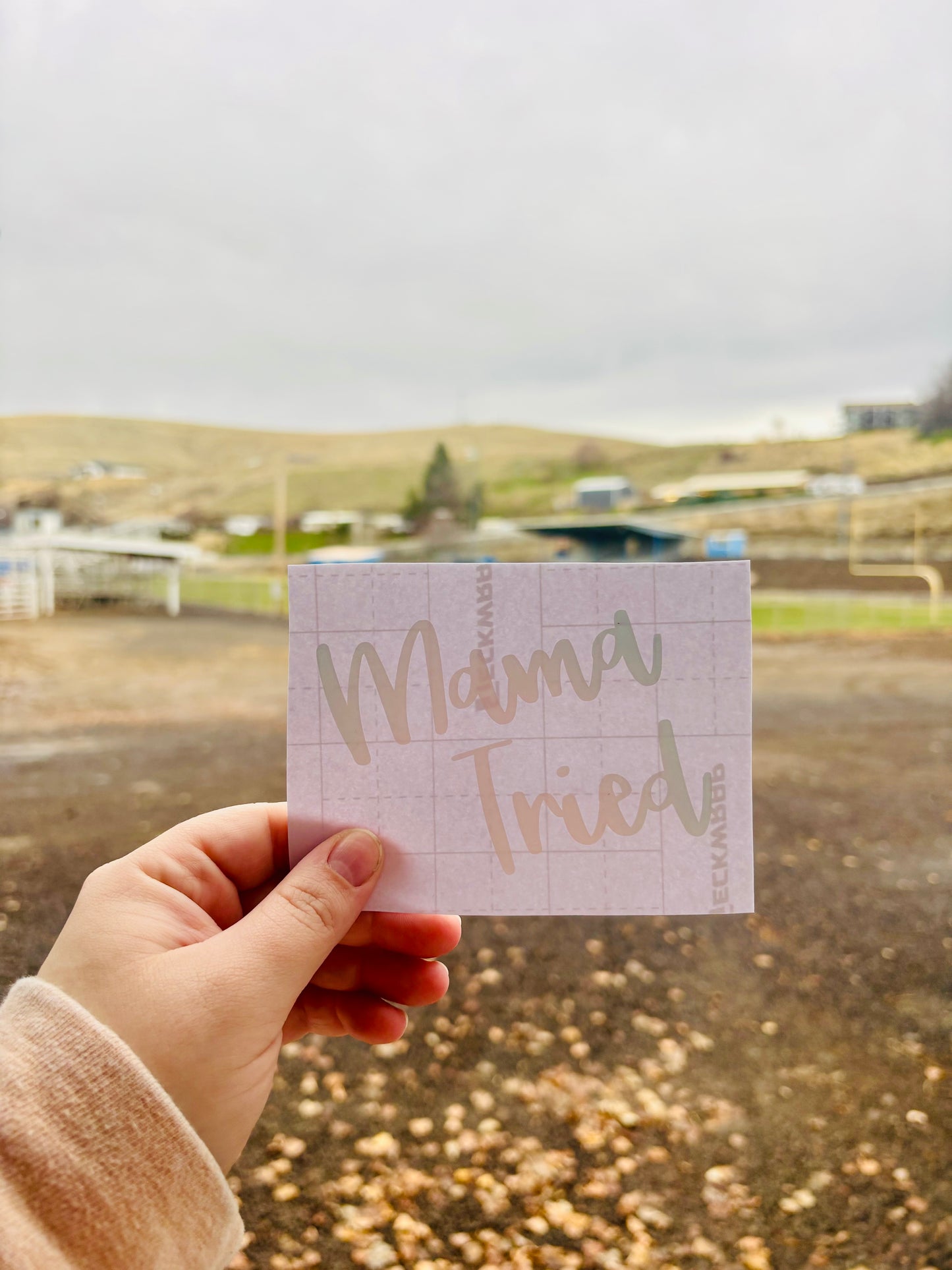 Mama Tried Vinyl Decal