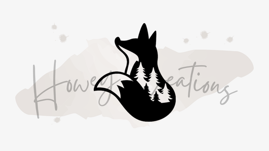 Fox with Trees Vinyl Decal