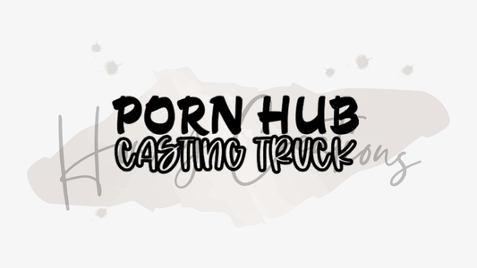 P Hub Casting Truck Vinyl Decal