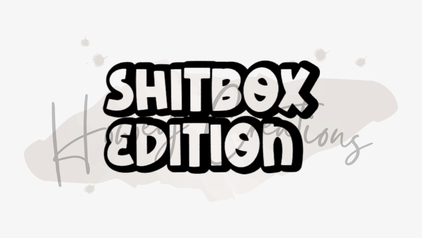 Shitbox Edition Vinyl Decal