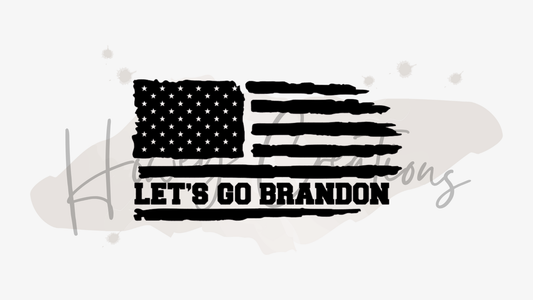 Let's Go Brandon Vinyl Decal
