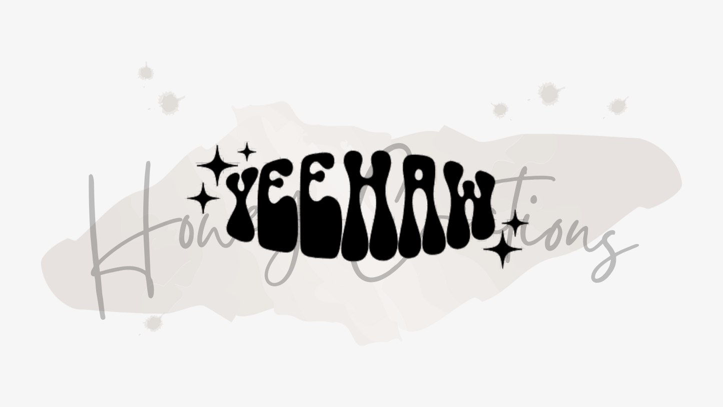 Yeehaw Vinyl Decal