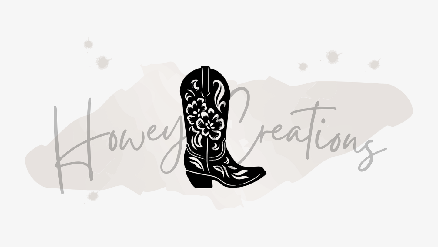 Cowgirl Boot Vinyl Decal