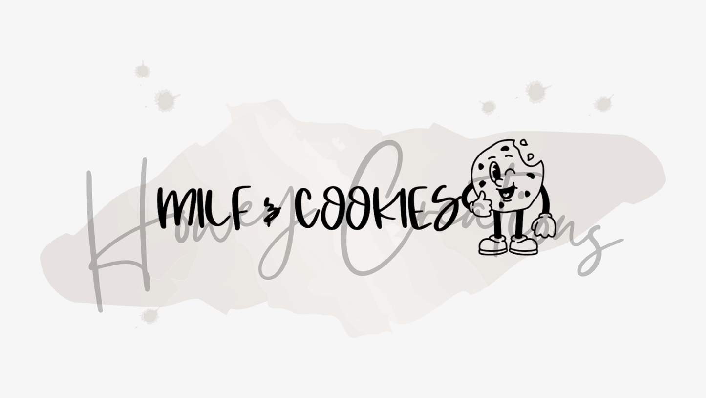 MILF And Cookies Vinyl Decal
