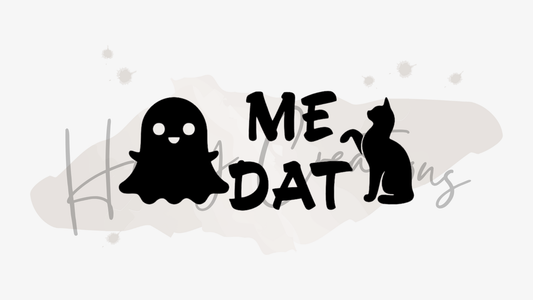Snapchat Me Dat Cat Vinyl Decal