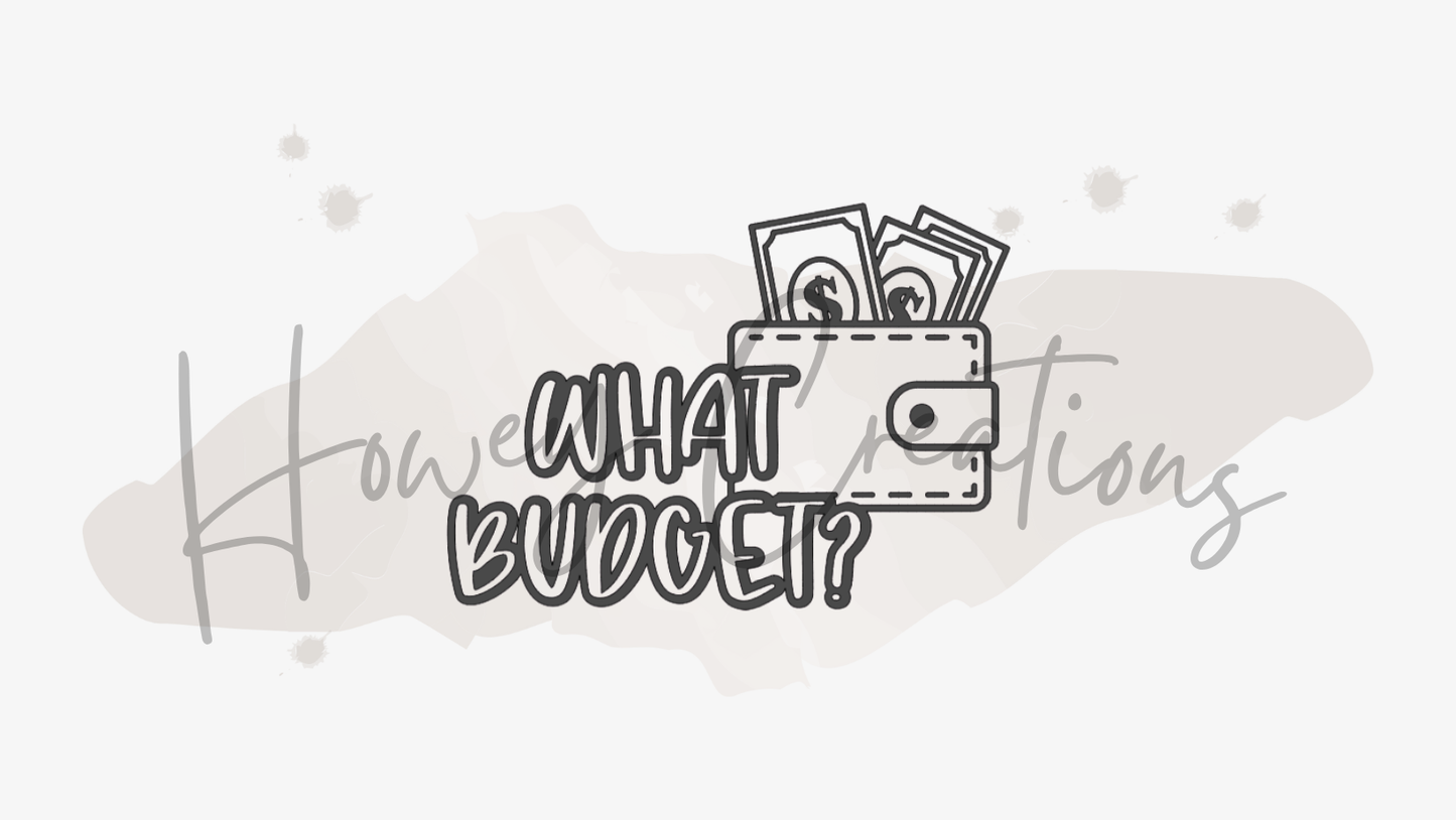 What Budget Vinyl Decal