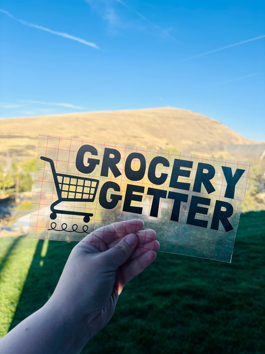 READY TO SHIP Grocery Getter Vinyl Decal