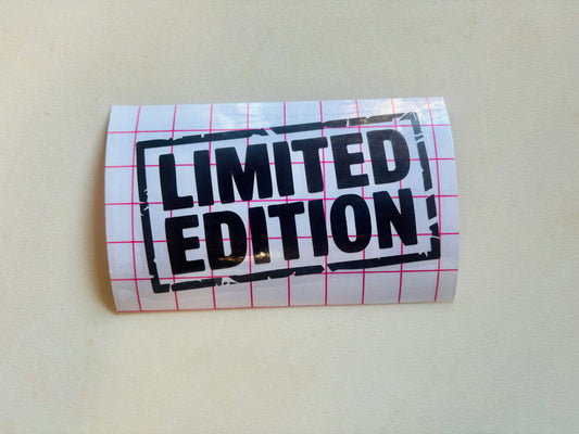 READY TO SHIP Limited Edition Vinyl Decal