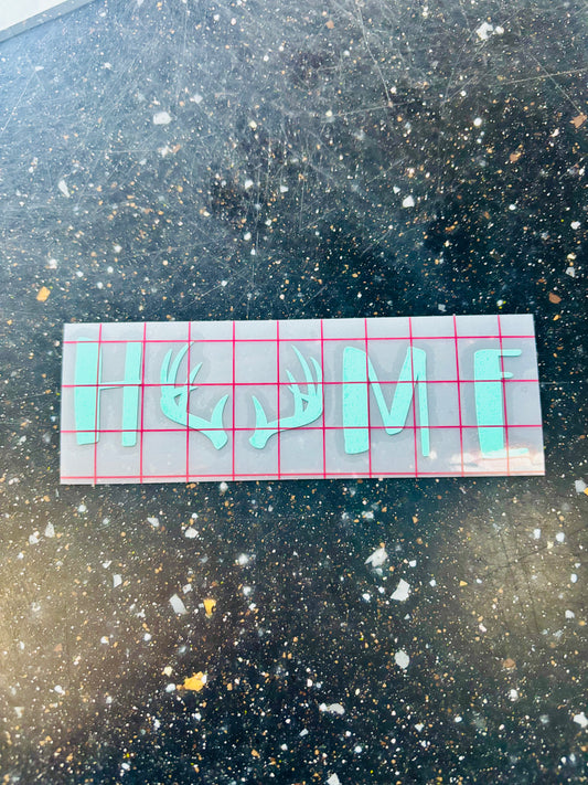 READY TO SHIP HOME Vinyl Decal